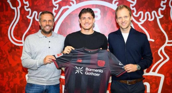 富瑞众投 官方：勒沃库森U19从奥格斯堡青训签下17岁攻击手达斯汀-巴克