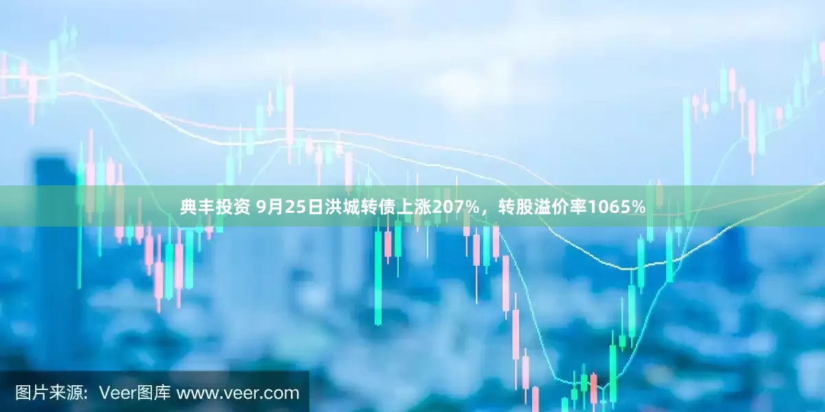 典丰投资 9月25日洪城转债上涨207%，转股溢价率1065%